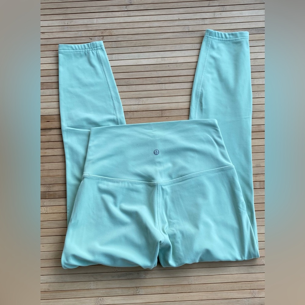 Lululemon Align High-Rise Pant 28" Kohlrabi Green size 6